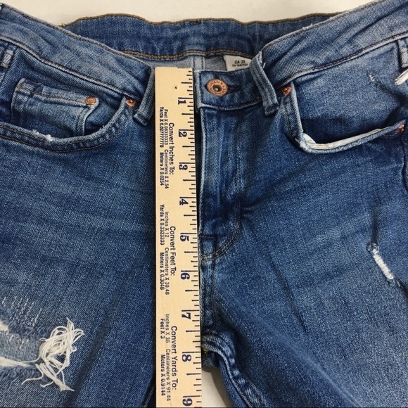 & Denim Skinny Coupe Moulante Jeans - Picture 6 of 10
